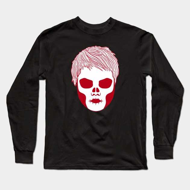 Gee Skull Long Sleeve T-Shirt by Velvet Earth